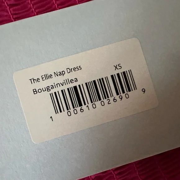 Hill House Ellie Nap Dress. Bougainvillea. XS. NWT. - Picture 4 of 4